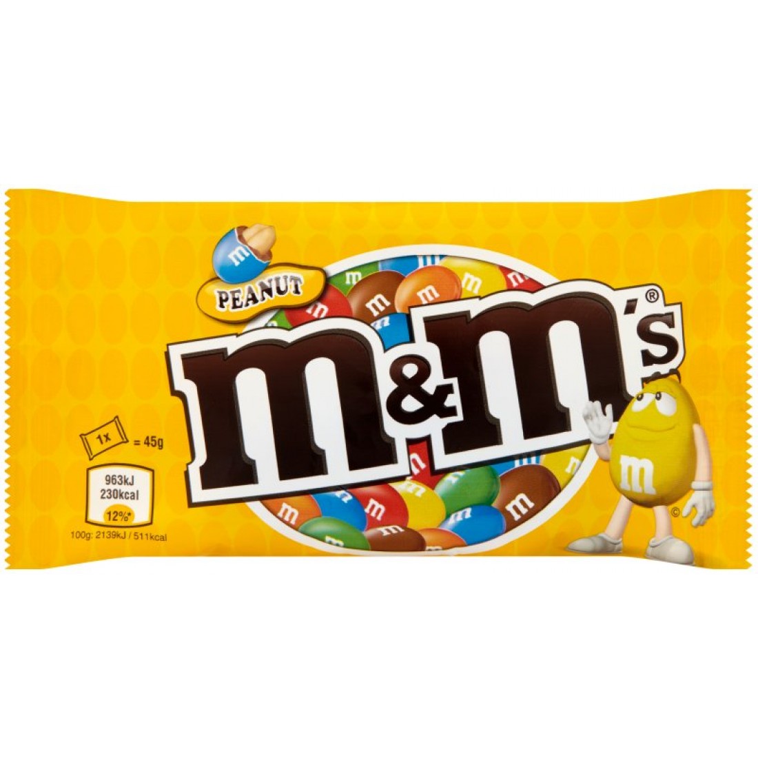 Peanut M&Ms 24Piece Box Candy Ireland's Leading Online